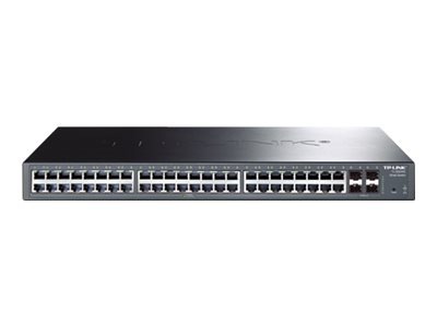 TP-Link JetStream T1600G-52PS - switch - 48 ports - smart - rack-mountable