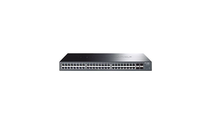 TP-Link JetStream T1600G-52PS - switch - 48 ports - smart - rack-mountable