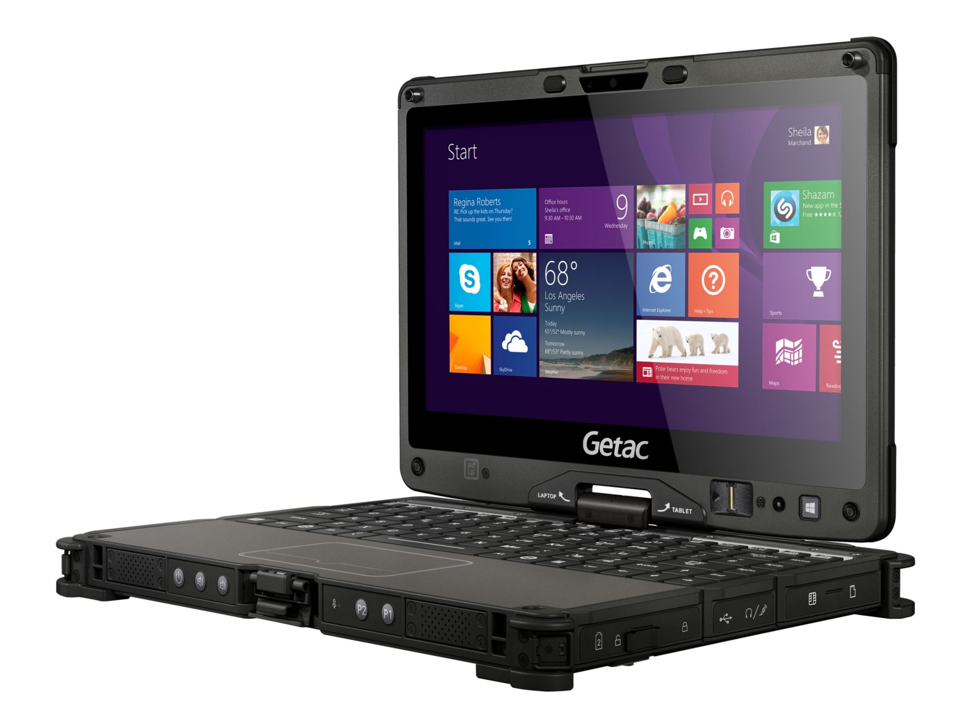 Getac V110 G3 - 11.6" - Core i5 6300U - 16 GB RAM - 512 GB SSD