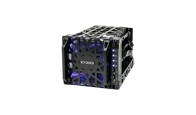 ICY Dock Black Vortex MB074SP-1B - storage drive cage
