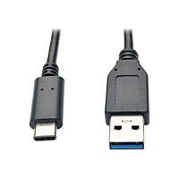 Eaton Tripp Lite Series USB-C to USB-A Cable (M/M), USB 3.2 Gen 2 (10 Gbps), Thunderbolt 3 Compatible, 3 ft. (0.91 m) -