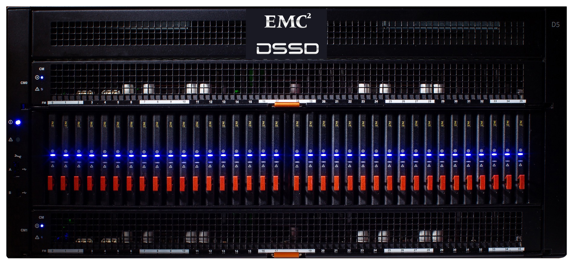 EMC-DSSD D5 WITH 4TB X 36 FLASH