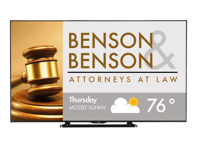 Sharp LC-70LE661U Aquos HD - 70" Class (69.5" viewable) LED TV