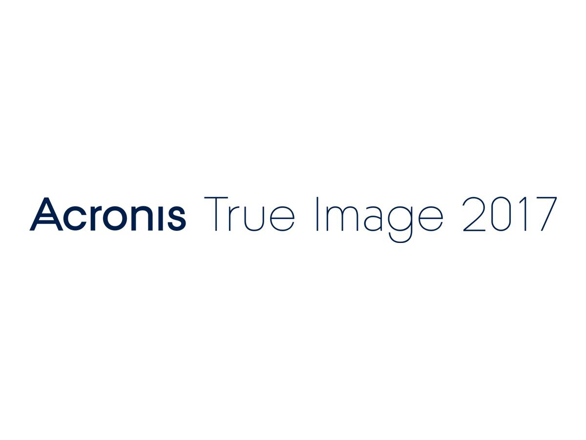 Acronis True Image 2017 - license - 1 computer
