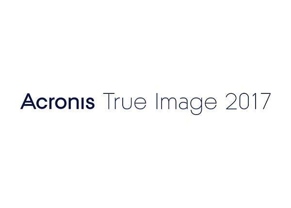 Acronis True Image 2017 - license - 1 computer