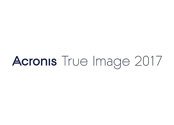 Acronis True Image 2017 - license - 5 computers