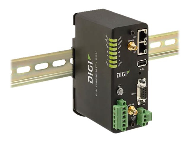 Digi TransPort WR31 - router - WWAN - DIN rail mountable