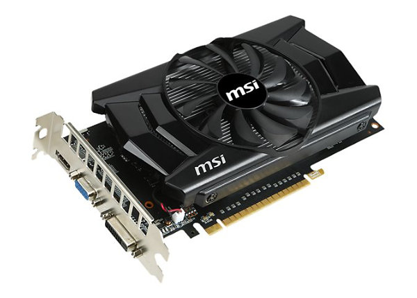 MSI N750Ti-2GD5/OC graphics card - GF GTX 750 Ti - 2 GB