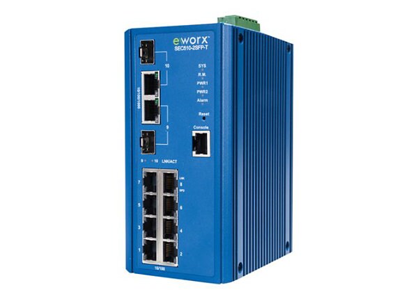 B&B SmartWorx SEC510-2SFP-T - switch - 10 ports - managed