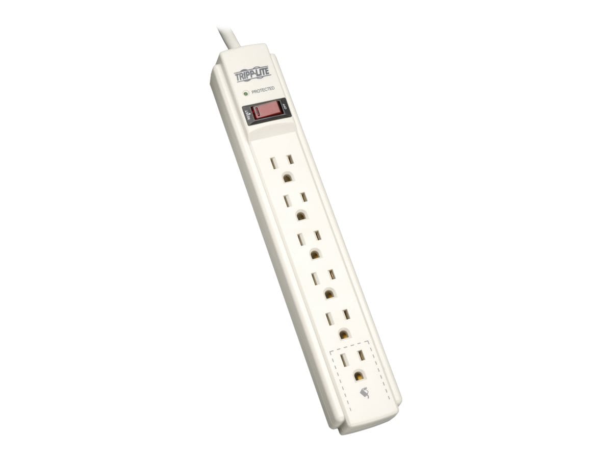 Tripp Lite Surge Protector Power Strip 120V 6 Outlet 6' Cord 790