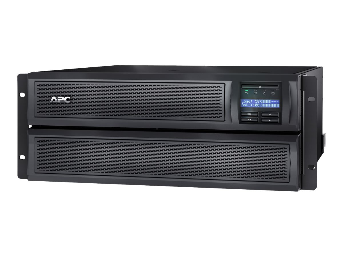 Thumbnail 3 of 16 for APC Smart-UPS X, Line Interactive, 2200VA, Rack/tower convertible 4U, 208V-230V, 8x C13+2x C19 IEC, Network card,