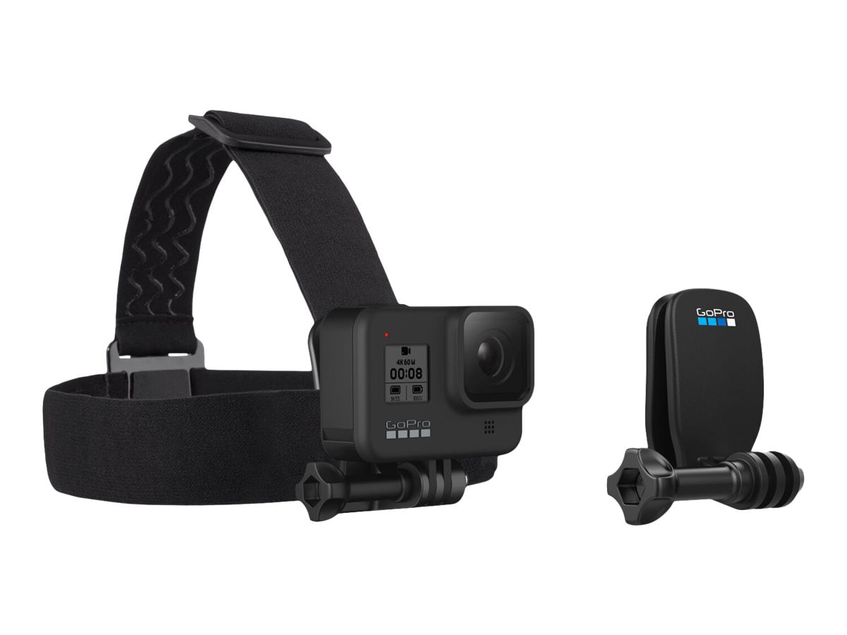 GoPro Head Strap + QuickClip support system