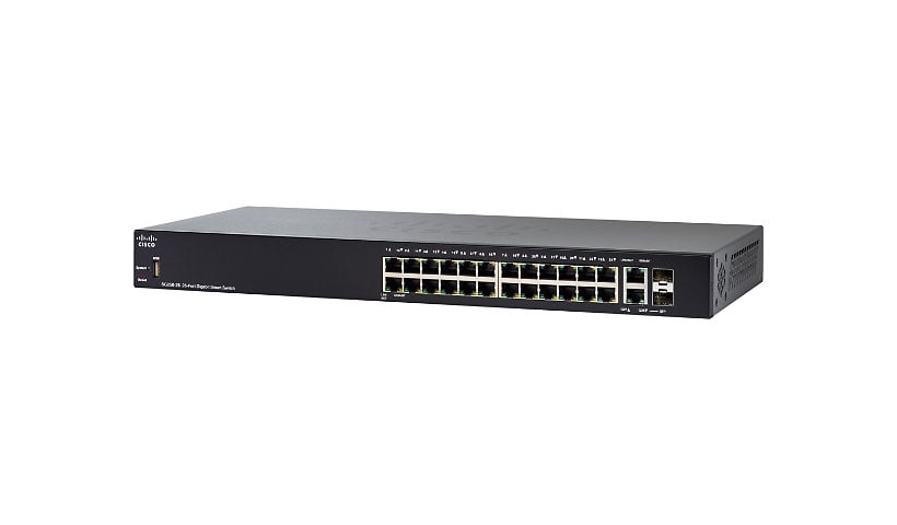 Cisco 250 Series SG250-26P - Smart Switch - 26 Ports - Rack-Mountable