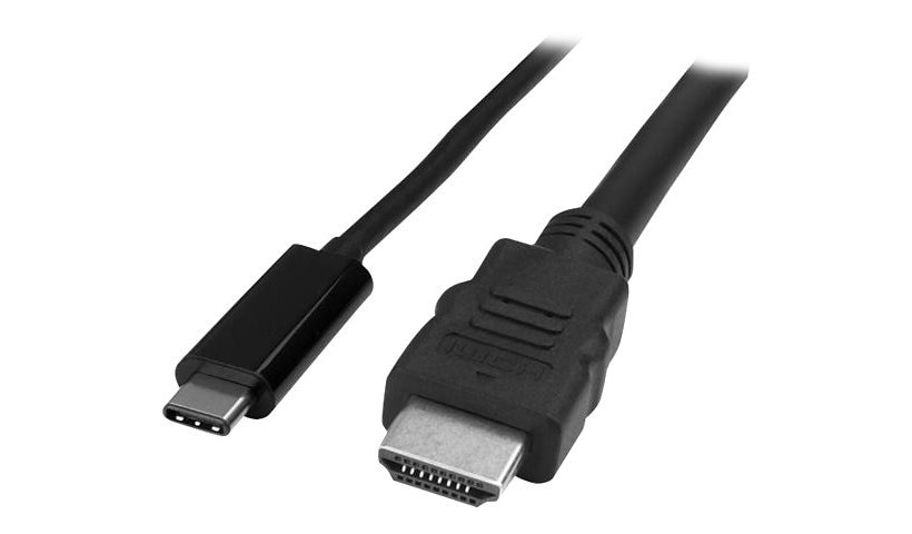 StarTech.com USB-C to HDMI Adapter Cable - 2m (6 ft.) - 4K 30Hz - Thunderbolt 3/4 Compatible