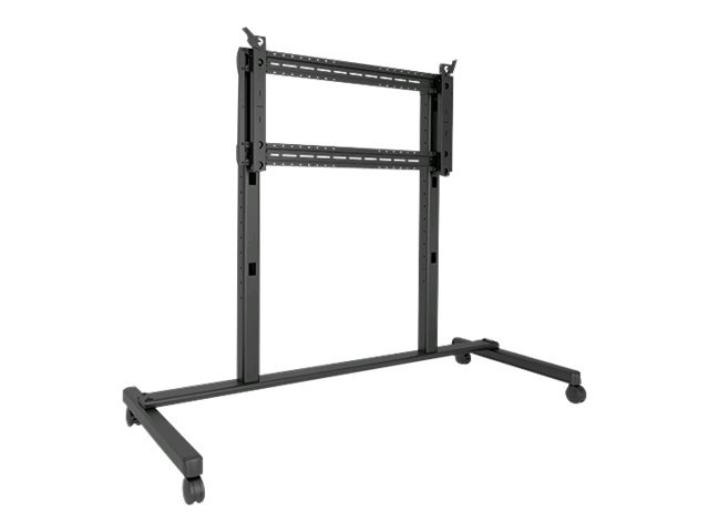 Chief Fusion X-Large Mobile TV Cart - For Displays 55-100" - Black cart - f