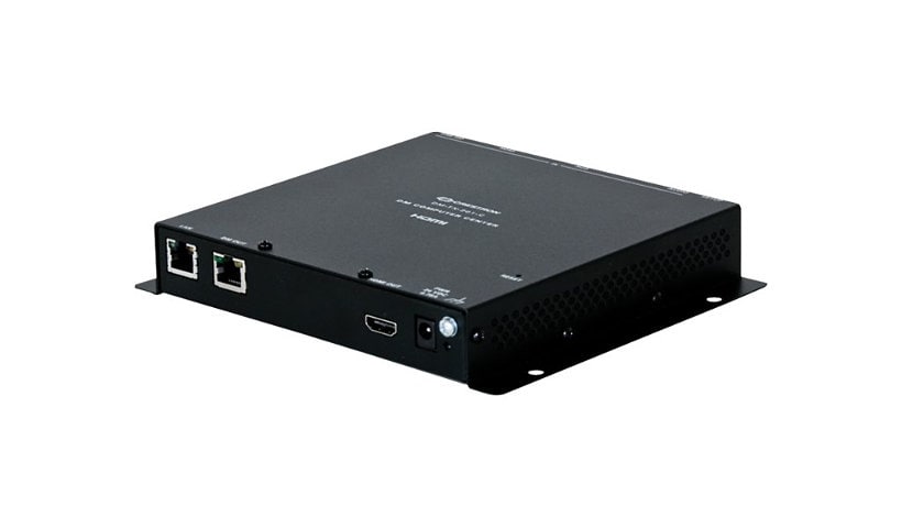 Crestron DigitalMedia 8G+ Transmitter 201 - KVM / audio extender - 10Mb LAN, 100Mb LAN, HDMI, HDBaseT