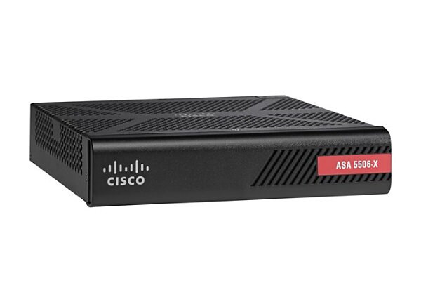 Cisco ASA 5506-X with FirePOWER Services - Hardware and Subscription Bundle - security appliance