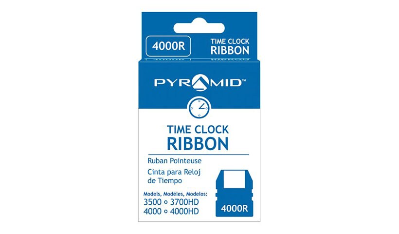 Pyramid - jet black - print ribbon (pack of 2)
