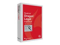NUANCE DRAGON LEGAL INDIV 15 DVD