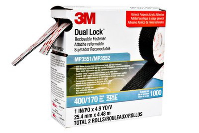 3M Dual Lock Fastener - Black