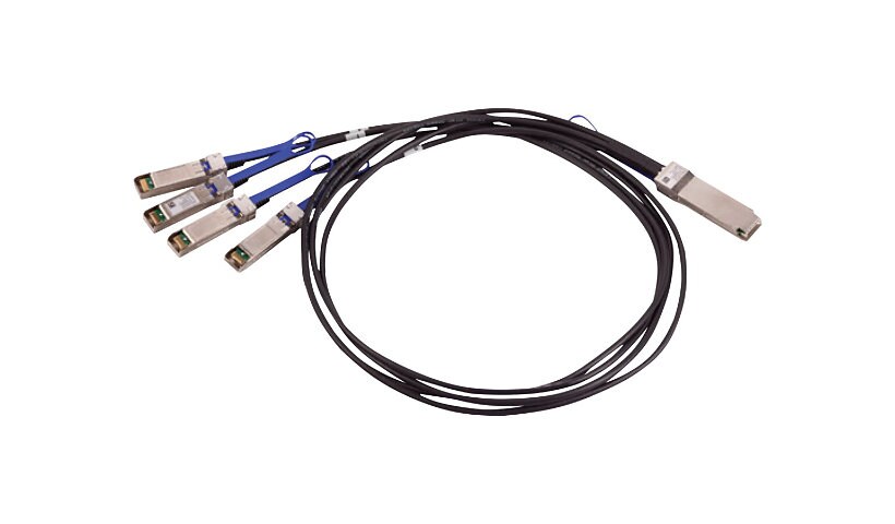 Mellanox LinkX Passive Copper Hybrid ETH - direct attach cable - 1,5 m - bl