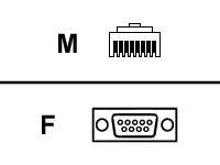 Digi crossover cable - 4 ft