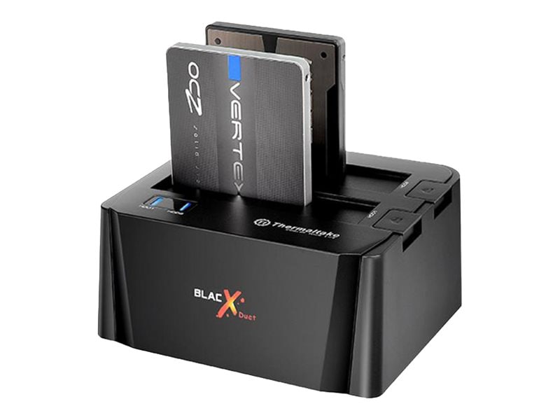 Thermaltake BlacX Duet - HDD docking station - SATA 6Gb/s - USB 3.0