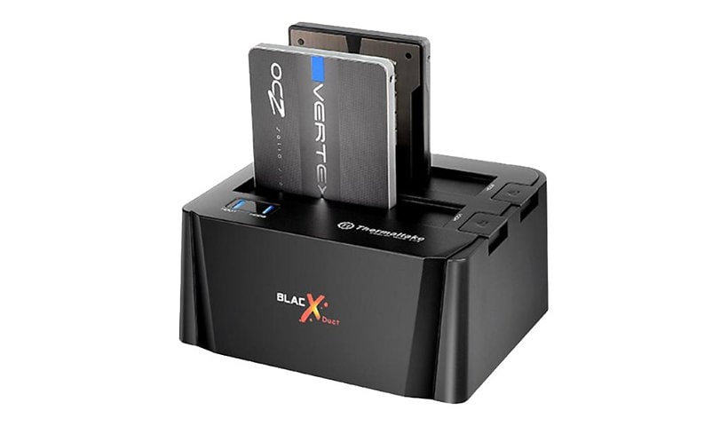 Thermaltake BlacX Duet - HDD docking station - SATA 6Gb/s - USB 3.0