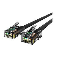 Belkin Cat5e/Cat5 1ft Black Ethernet Patch Cable, No Boot, PVC, UTP, 24 AWG, RJ45, M/M, 350MHz, 1'