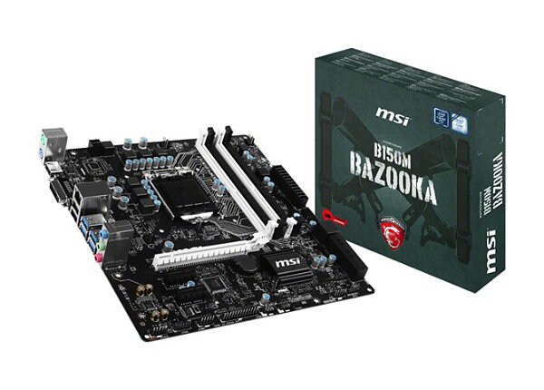 MSI B150M BAZOOKA - motherboard - micro ATX - LGA1151 Socket - B150