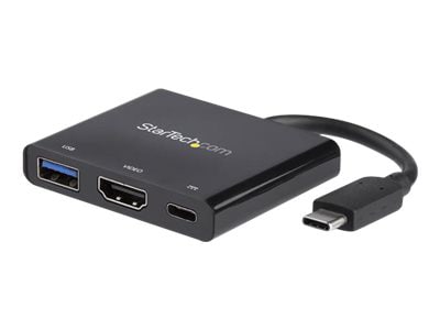 schuintrekken Beroep Grit StarTech.com USB C Multiport Adapter - USB Type-C to 4K HDMI - PD/1xUSB 3.0  - CDP2HDUACP - Docking Stations & Port Replicators - CDW.com