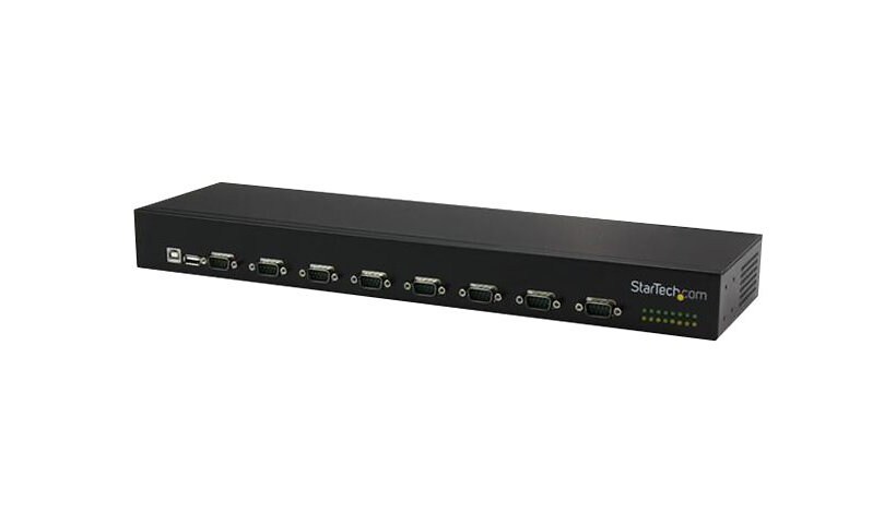 StarTech.com 8 Port USB to Serial Adapter Hub - USB to RS232 Daisy Chain