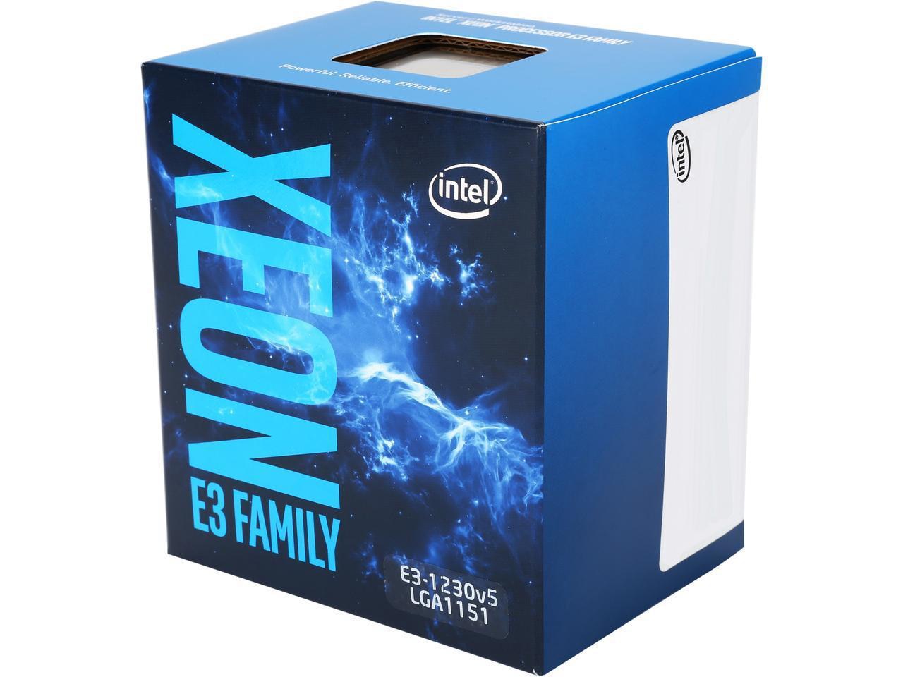 Intel Xeon E3-1230V5 / 3.4 GHz processor