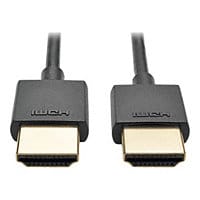 Eaton Tripp Lite Series Slim High-Speed HDMI Cable with Ethernet and Digital Video with Audio, UHD 4K (M/M), 3 ft. (0.91