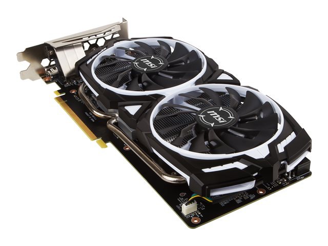 MSI GTX 1060 ARMOR 3G OCV1 graphics card - GF GTX 1060 - 3 GB - black, white