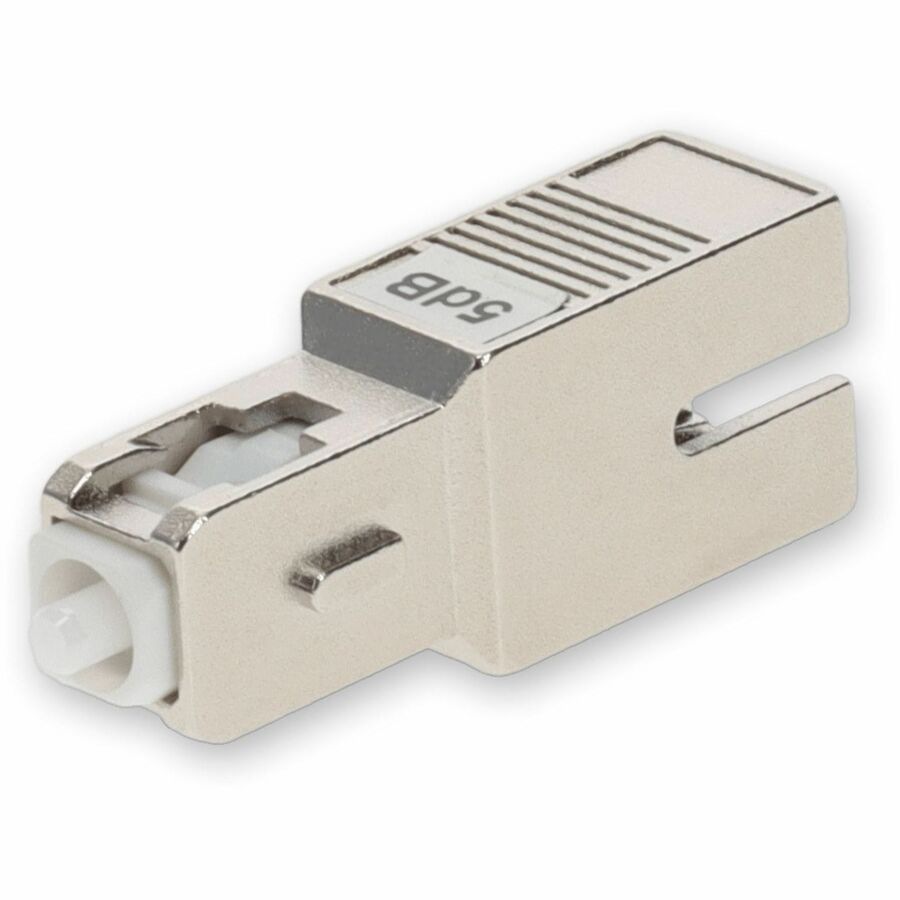 Proline 2-Pack of 5dB fixed SC Male to SC Female OS1 SMF Simplex Fiber Attenuators