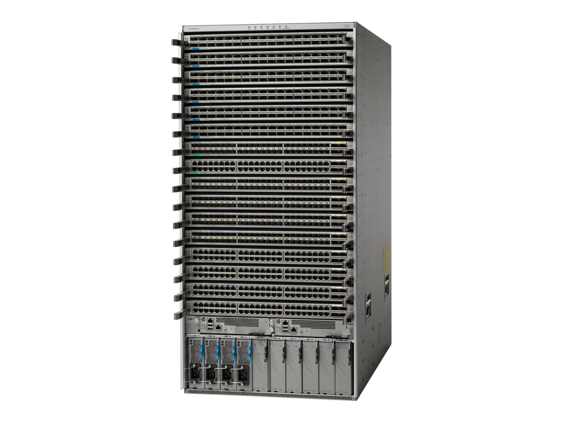 Cisco Nexus 9516 - Bundle - switch - managed - rack-mountable - with Cisco