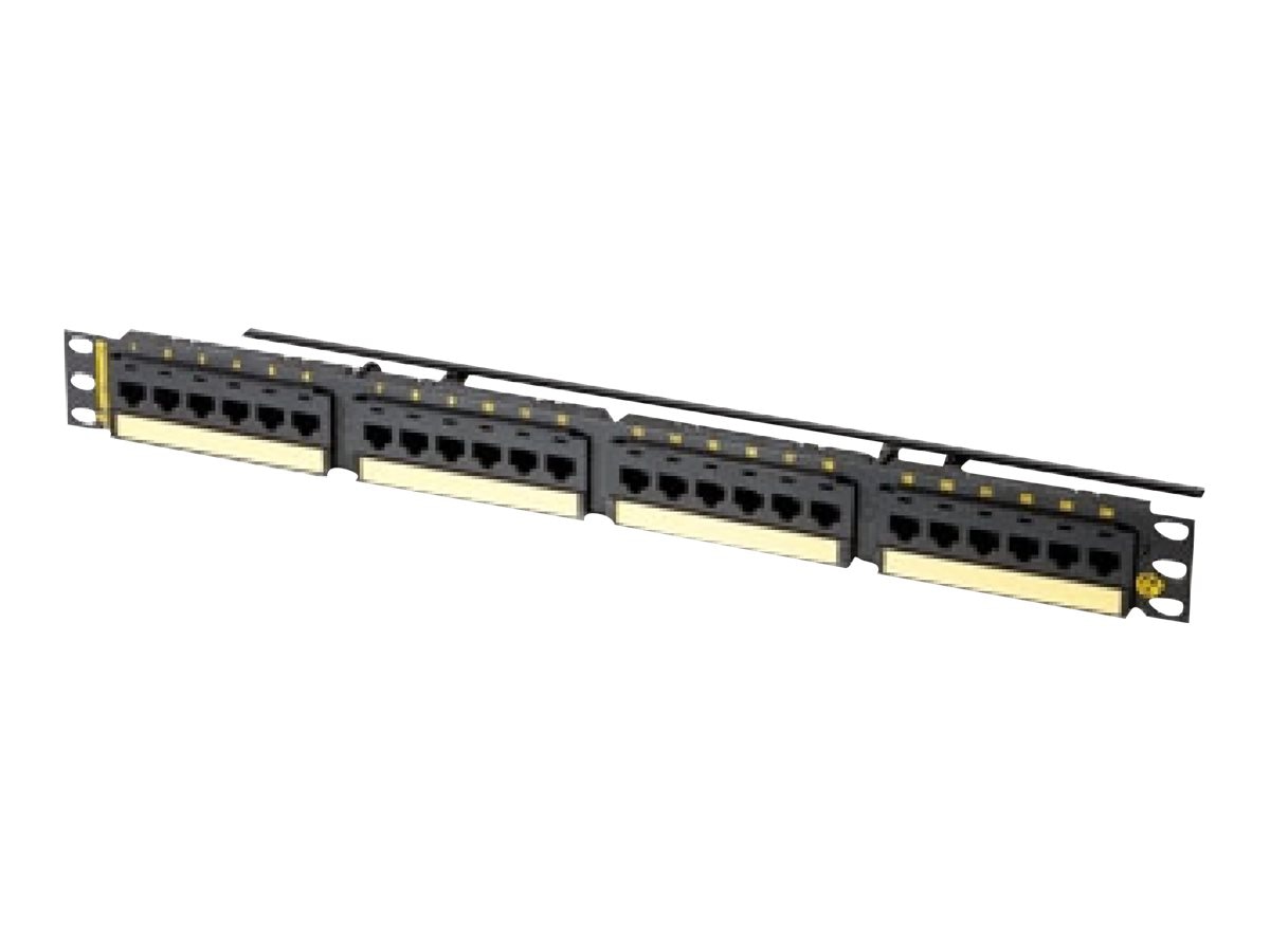 Ortronics Clarity 6A High Density - patch panel - 1U - 19"