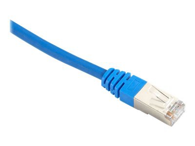 BLACK_BOX 10FT CAT5E SHIELD 24A BLUE