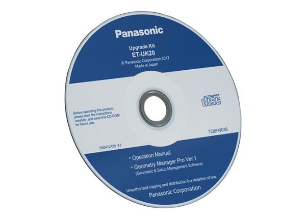 Panasonic Geometry Manager Pro Software Upgrade Kit - license and media - 1 license
