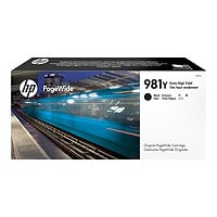 HP 981Y (L0R16A) Original Extra High Yield Page Wide Ink Cartridge - Black - 1 Each