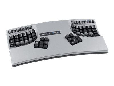 Kinesis Advantage2 - keyboard - English - silver
