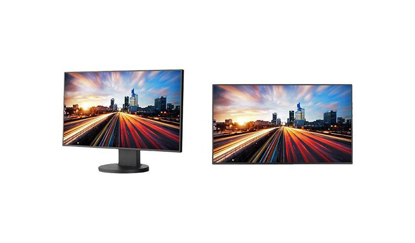 NEC MultiSync EX241UN-BK-SV - LED monitor - Full HD (1080p) - 24"