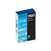 Epson 748XL - High Capacity - cyan - original - ink cartridge