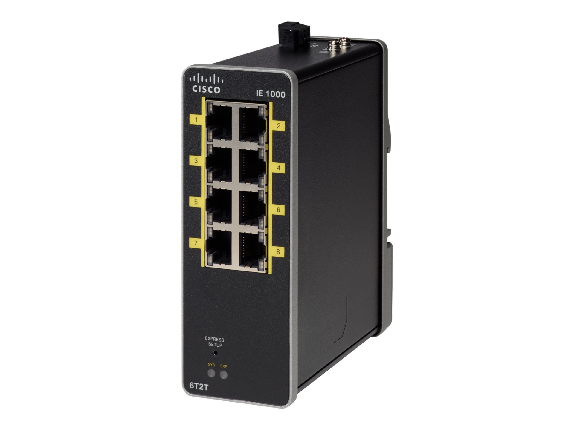 Cisco Industrial Ethernet 1000 Series - switch - 8 ports - managed