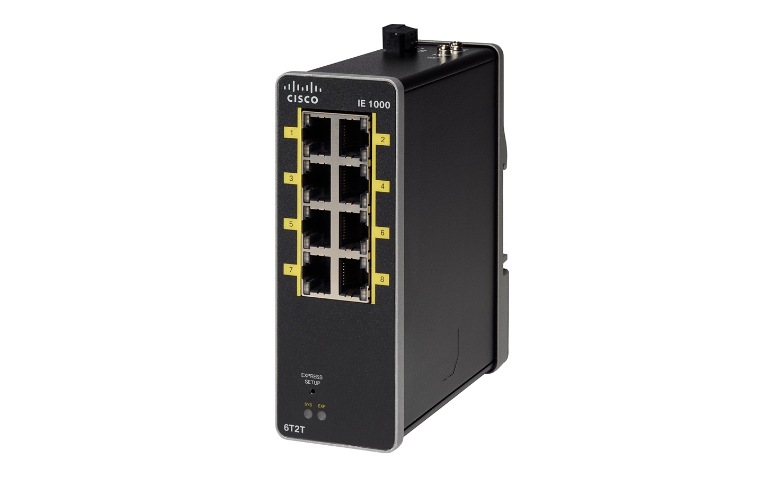 Cisco Industrial Ethernet 1000 Series - switch - 8 ports - managed