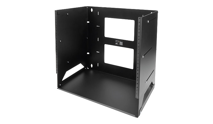 StarTech.com 8U Wallmount Server Rack with Built-in Shelf - Solid Steel
