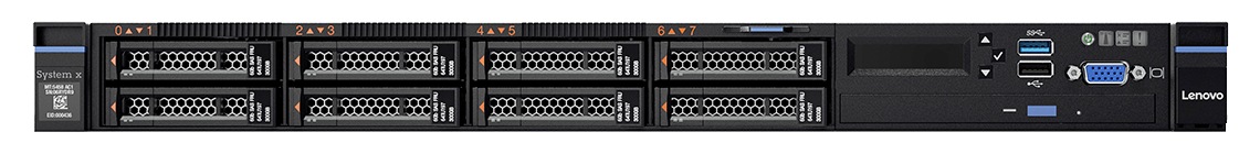Lenovo x3550 M5 Rack Server 1U 2XE5-2650V3 10C
