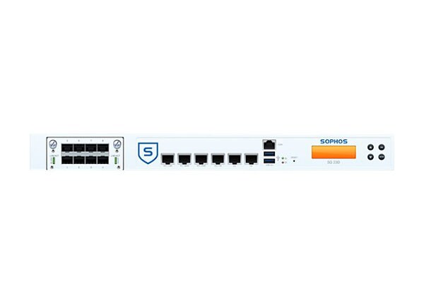Sophos SG 230 - security appliance - with 1 year TotalProtect Plus 24x7