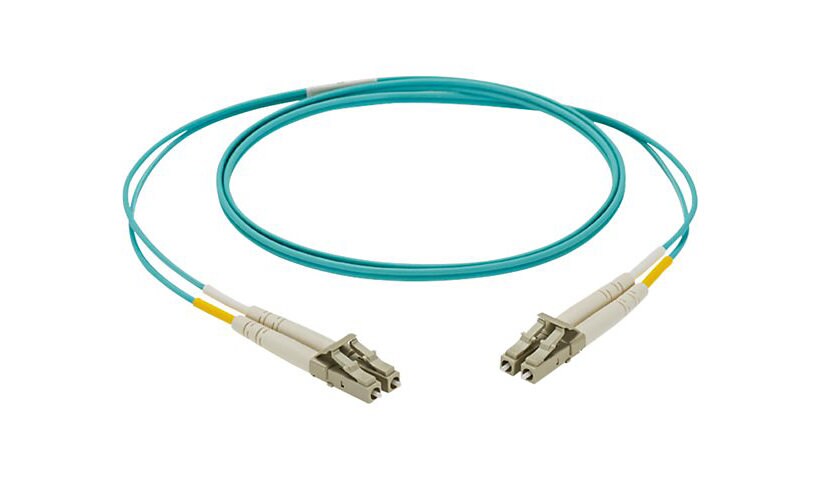 Panduit NetKey patch cable - 2 m - aqua